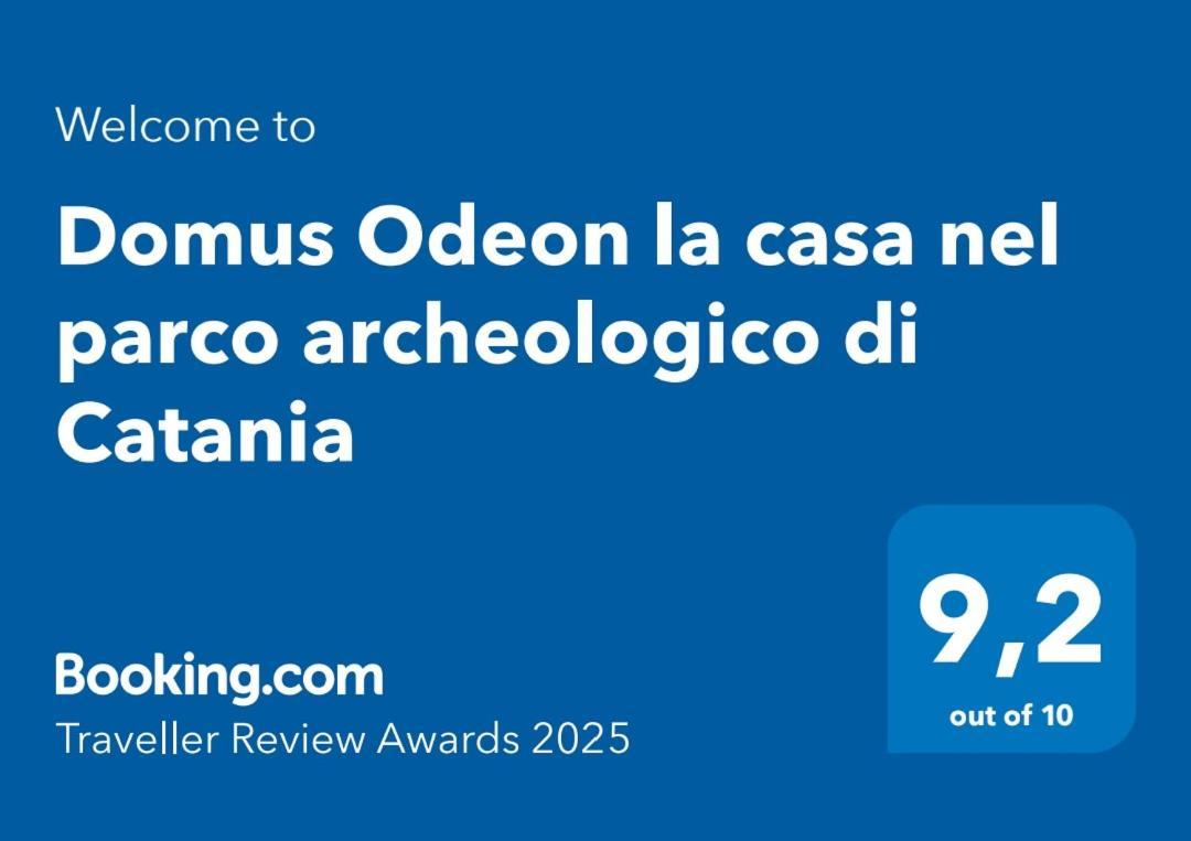 Domus Odeon La Casa Nel Parco Archeologico Di Cataniaアパートメント エクステリア 写真